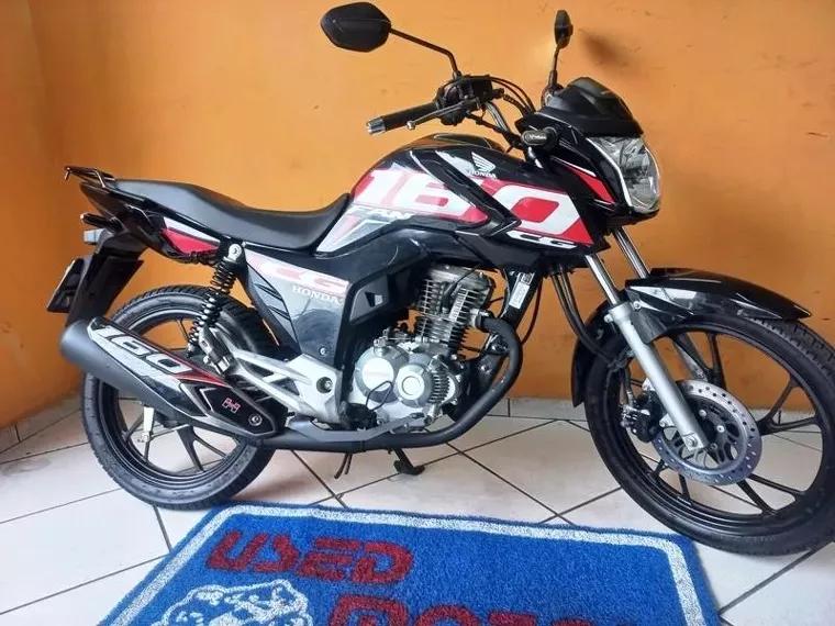 Honda CG 160 Preto 3