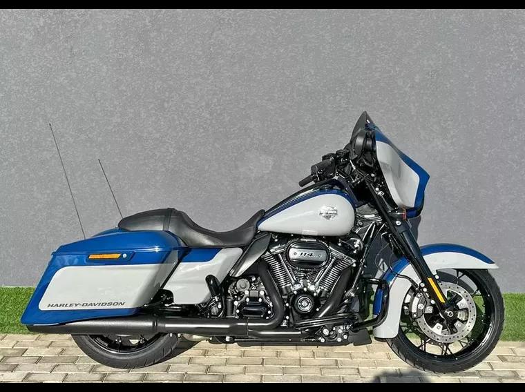 Harley-Davidson Street Glide Azul 2
