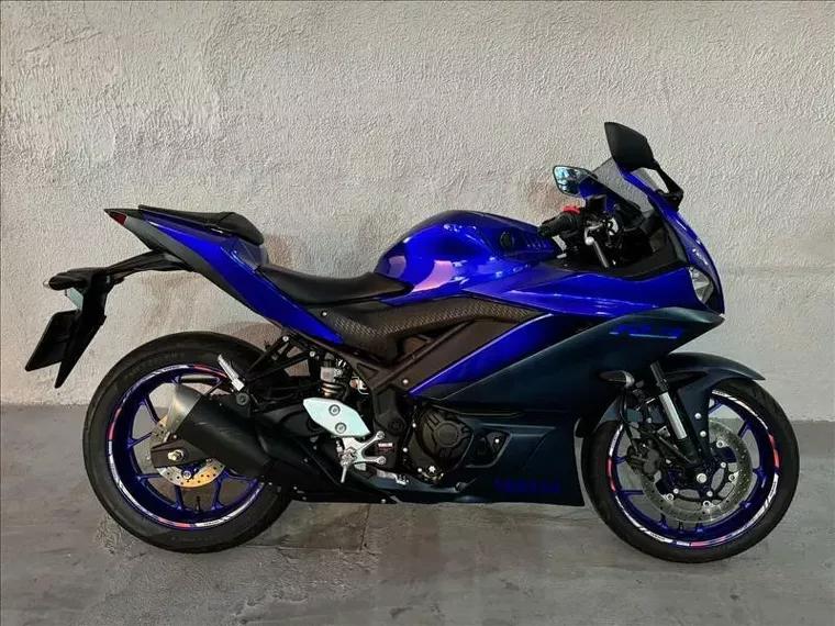 Yamaha YZF R3 Azul 1