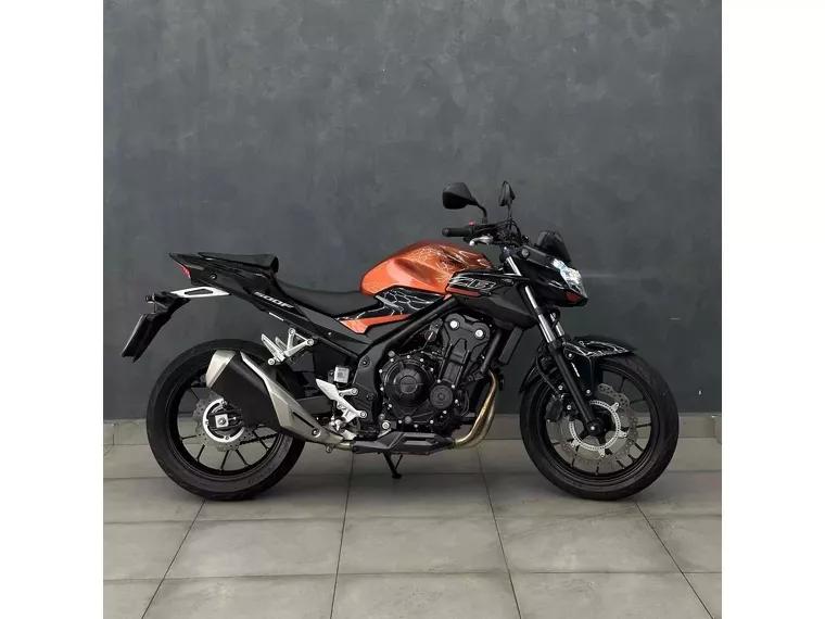 Honda CB 500 Laranja 1