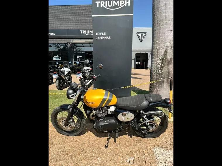 Triumph Street Scrambler Amarelo 2