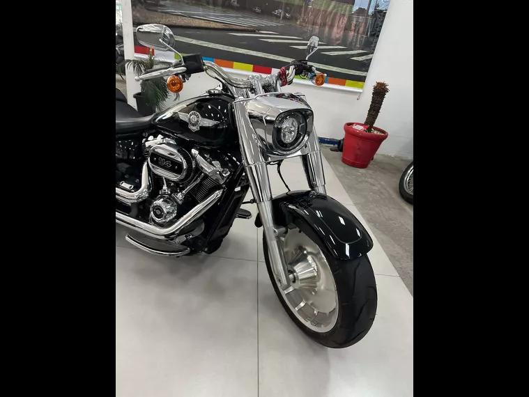 Harley-Davidson Fat Boy Preto 15