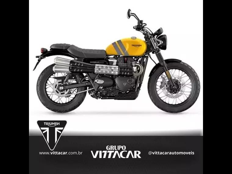 Triumph Street Scrambler Amarelo 1