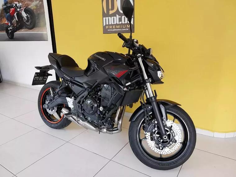 Kawasaki Z 650 Preto 2