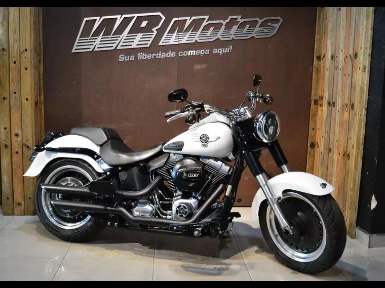 Harley-Davidson Softail Branco 3