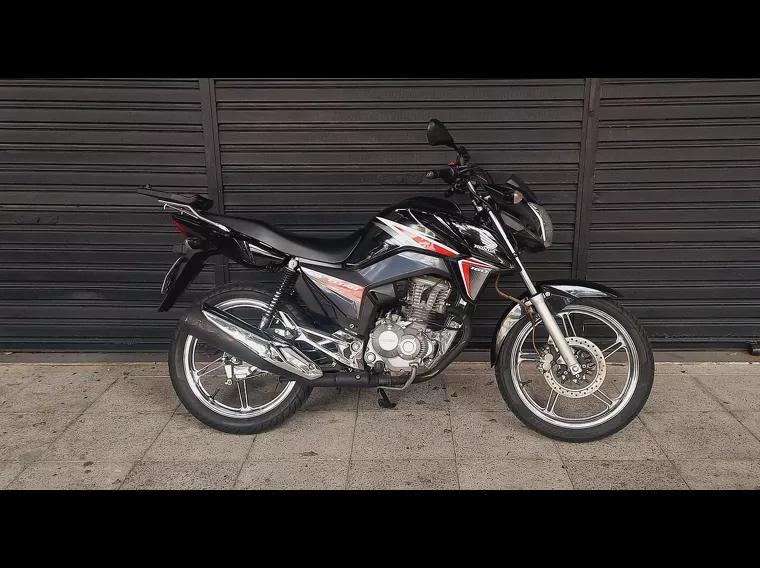 Honda CG 160 Preto 5