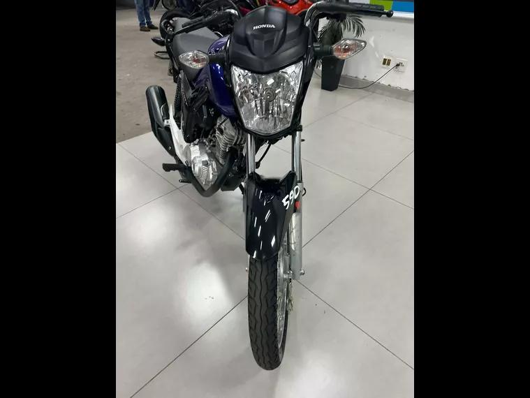 Honda CG 160 Azul 16