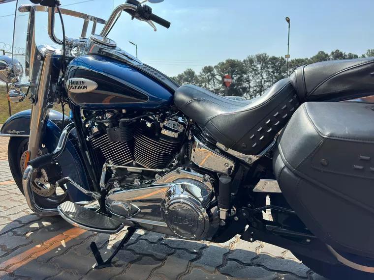 Harley-Davidson Heritage Azul 4