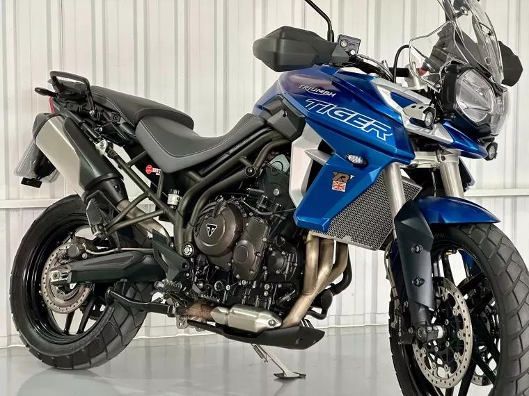 Triumph Tiger 800 Azul 2