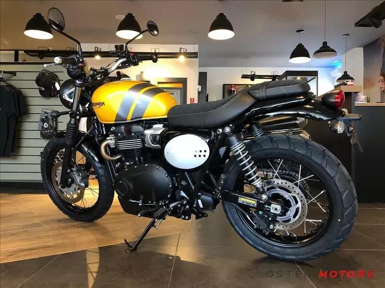 Triumph Street Scrambler Amarelo 6