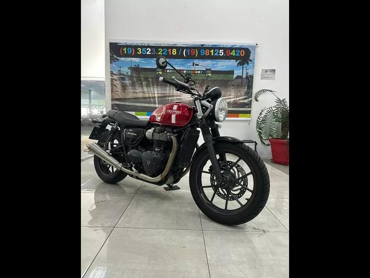 Triumph Street Twin Vermelho 11