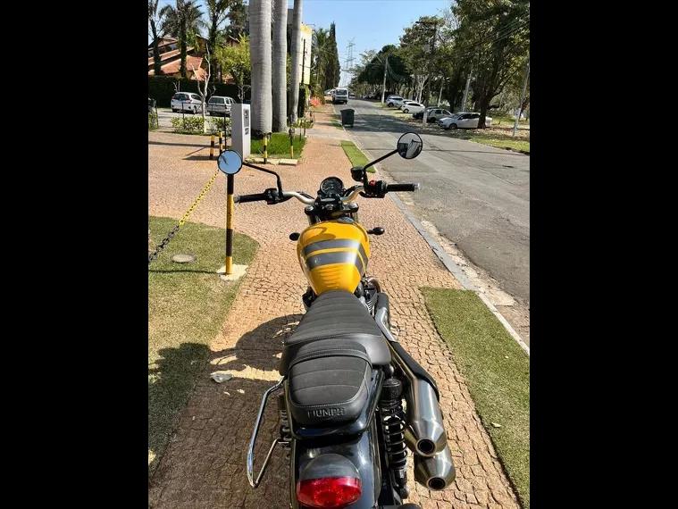 Triumph Street Scrambler Amarelo 5