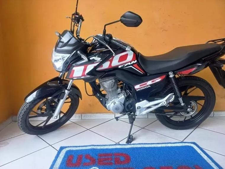 Honda CG 160 Preto 11