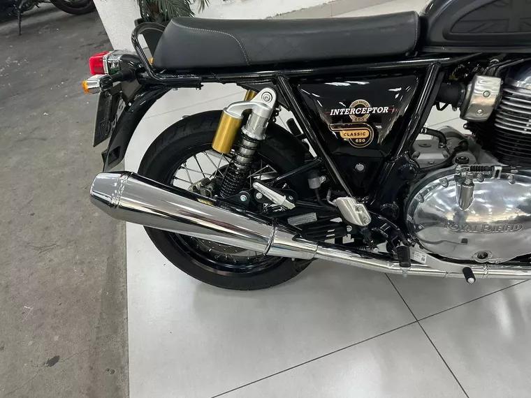 Royal Enfield Interceptor Preto 21