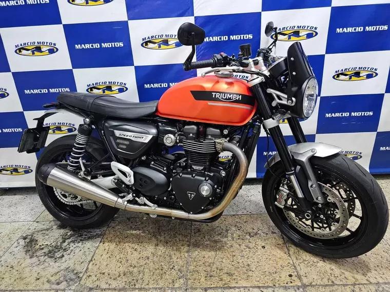 Triumph Speed Twin Laranja 14