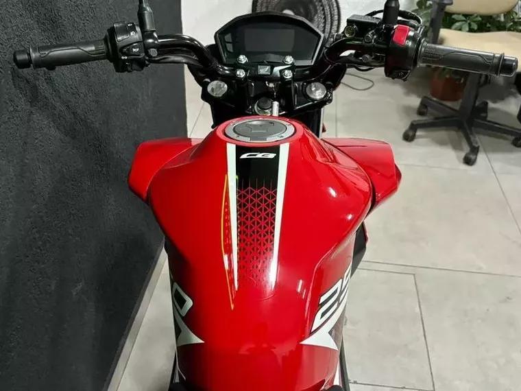 Honda CB Twister Vermelho 8