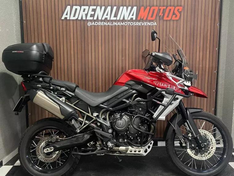 Triumph Tiger 800 Vermelho 1