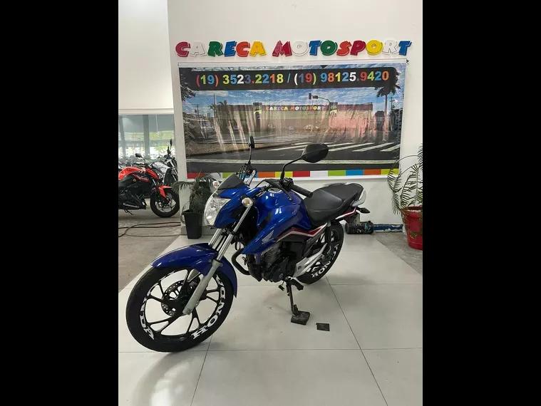 Honda CG 160 Azul 7