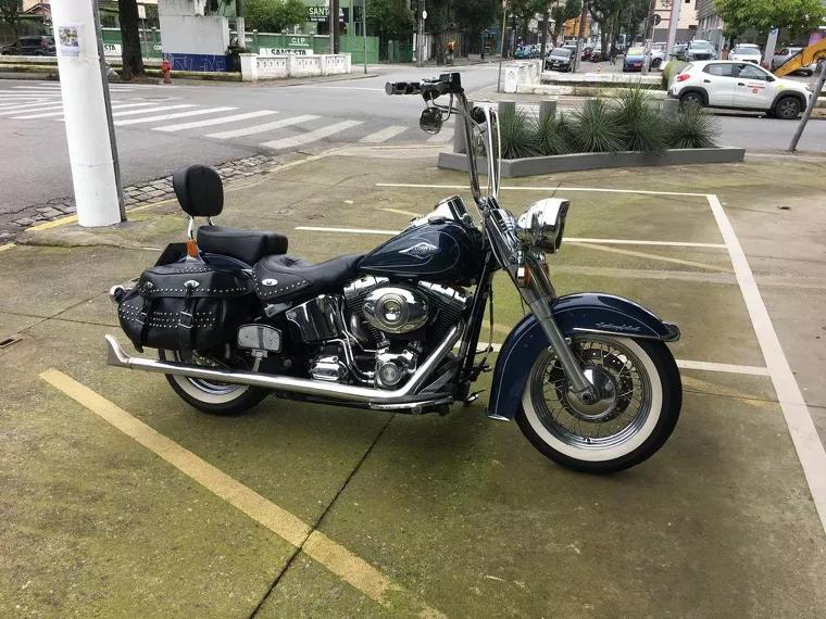 Harley-Davidson Heritage Azul 4