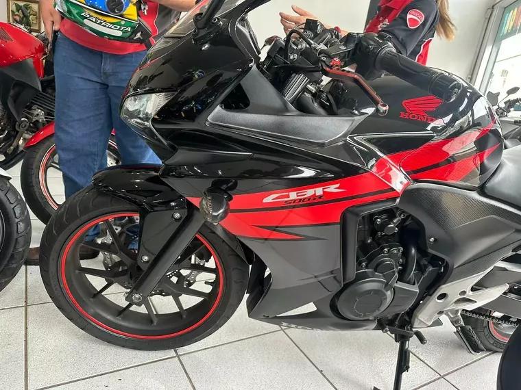 Honda CBR 500 Preto 20