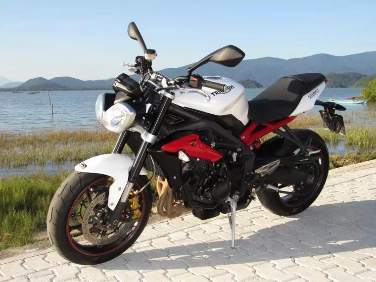 Triumph Street Triple Branco 6