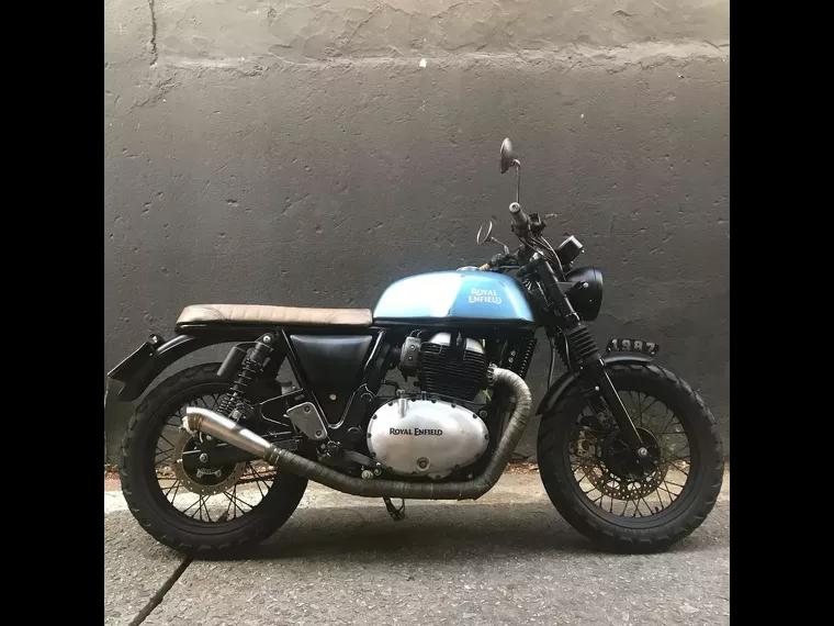 Royal Enfield Continental GT Azul 1