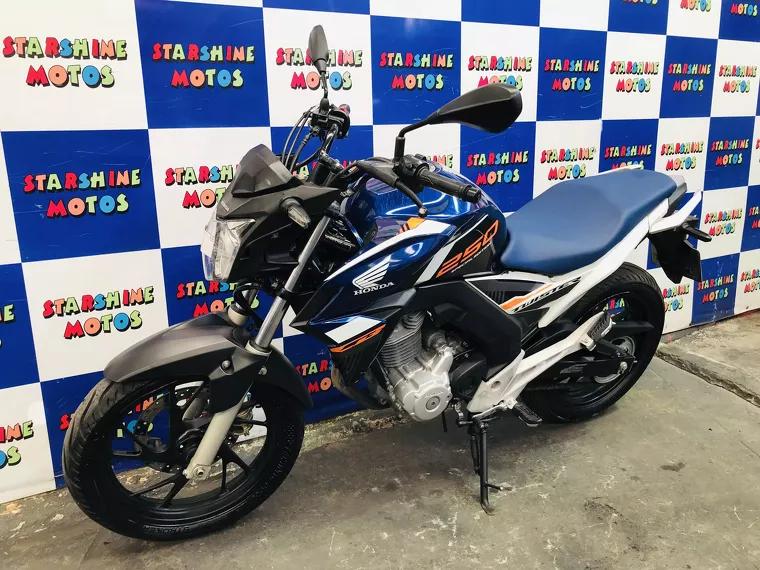 Honda CB Twister Azul 13