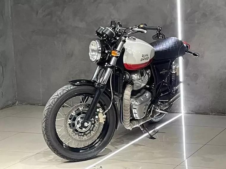 Royal Enfield Interceptor Branco 1