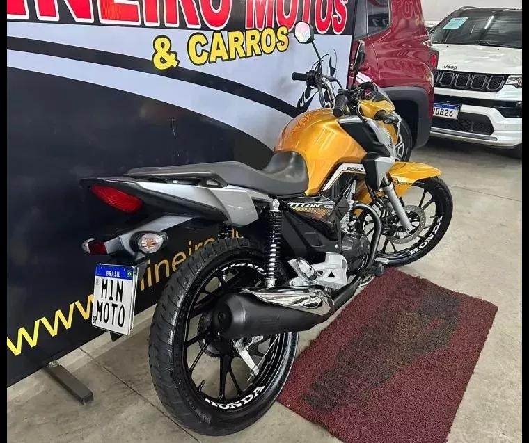 Honda CG 160 Amarelo 8