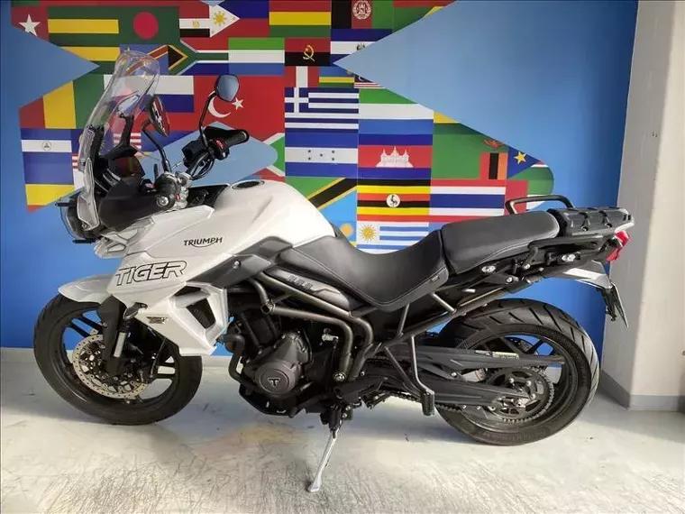 Triumph Tiger 800 Branco 2