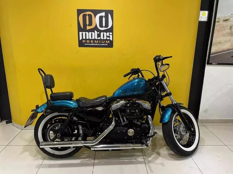 Harley-Davidson Sportster 1200 Azul 1