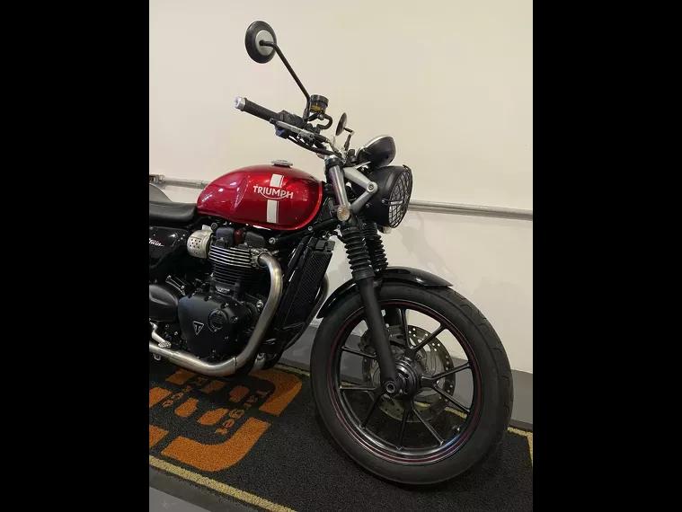 Triumph Street Twin Vermelho 5