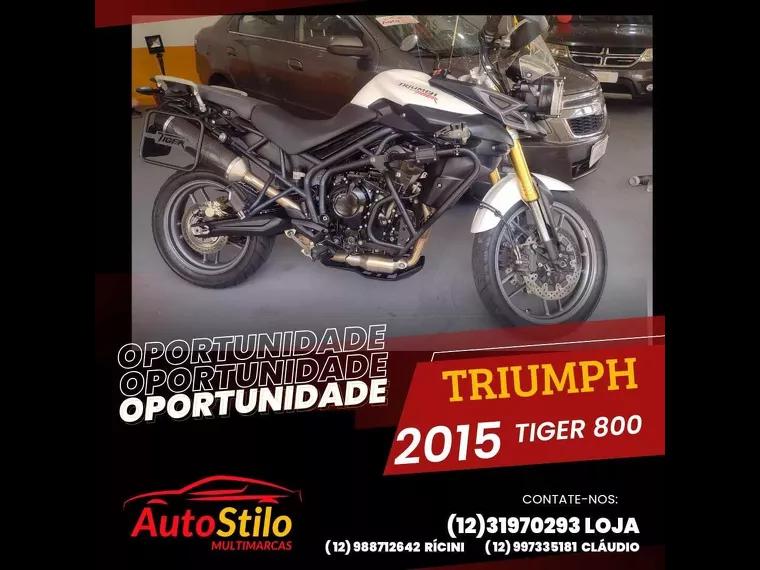 Triumph Tiger 800 Branco 1