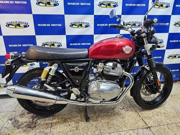 Royal Enfield Interceptor Vermelho 15