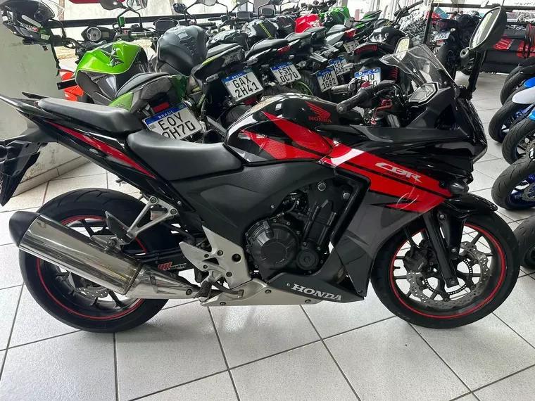 Honda CBR 500 Preto 16