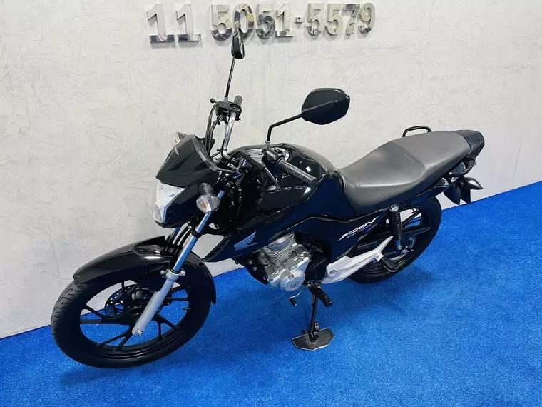 Honda CG 160 Preto 18