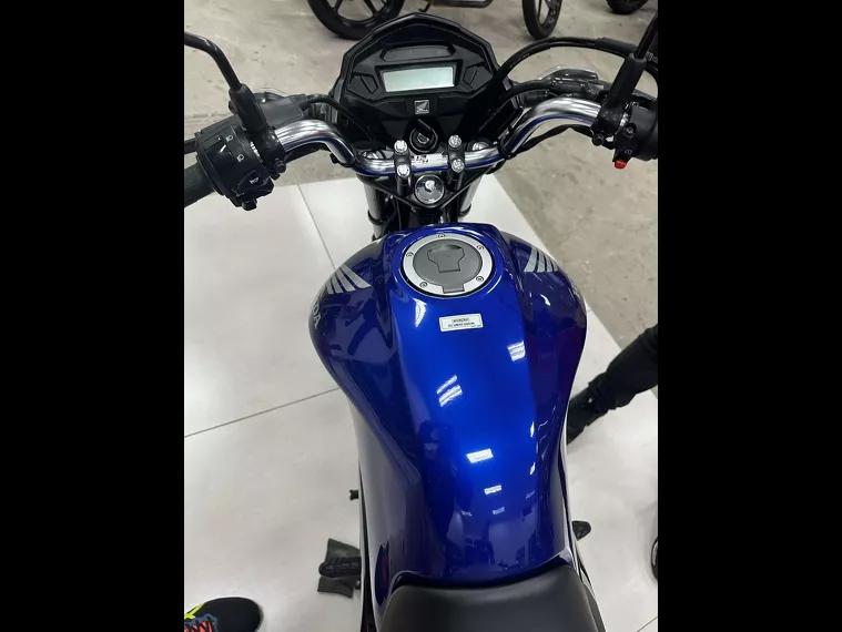 Honda CG 160 Azul 14