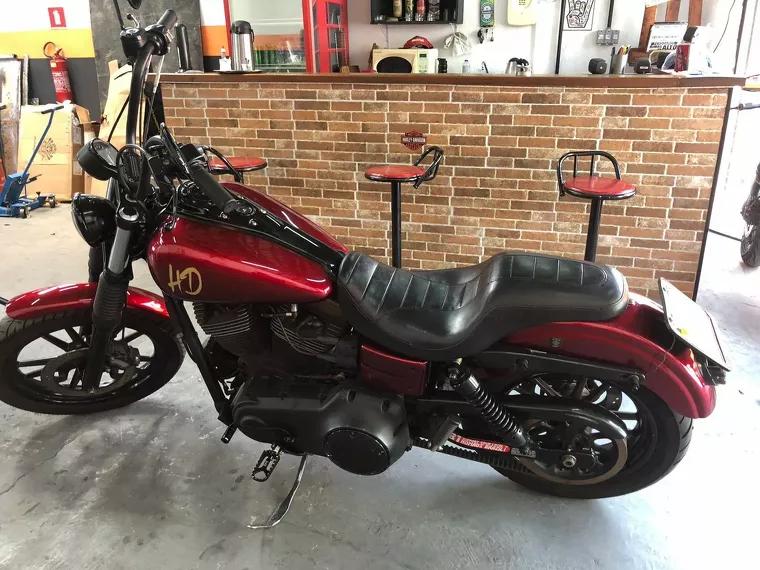 Harley-Davidson Dyna Vermelho 8