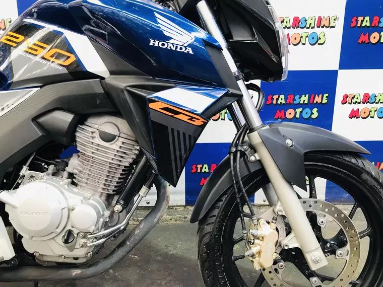 Honda CB Twister Azul 6