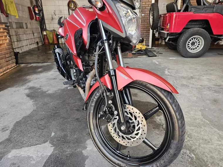 Yamaha Fazer 150 Vermelho 2