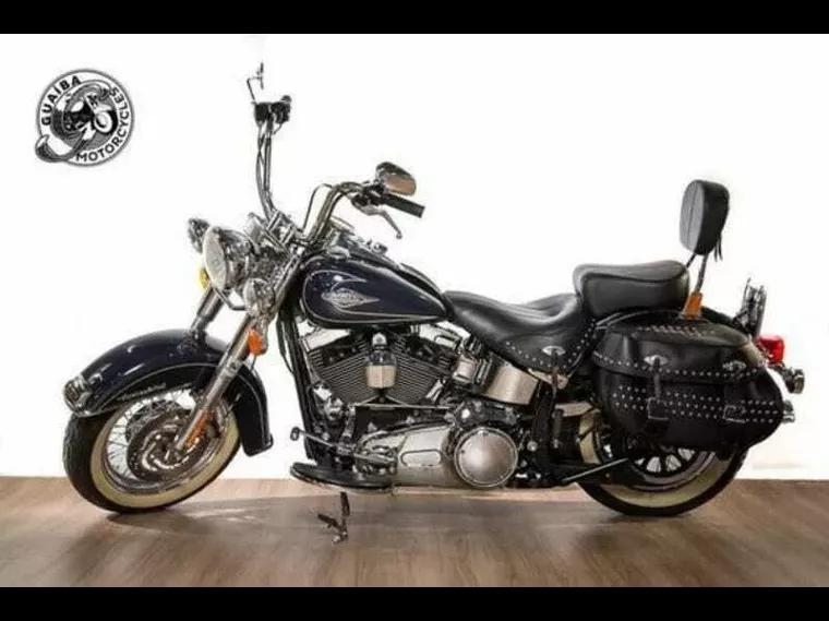 Harley-Davidson Heritage Azul 2