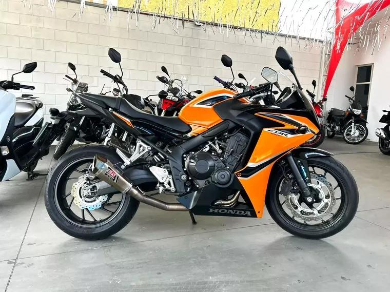 Honda CBR 650 Laranja 5