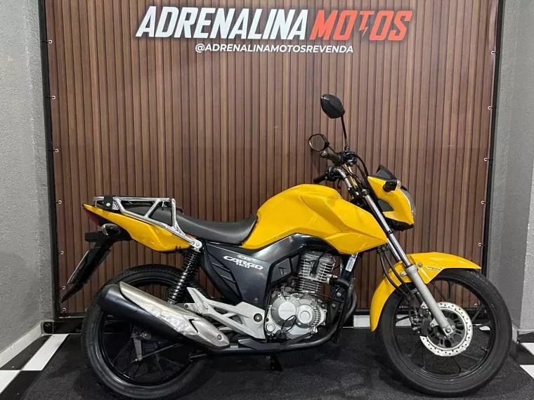 Honda CG 160 Amarelo 1