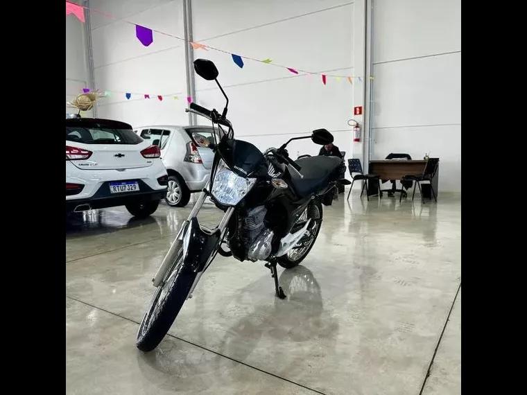 Honda CG 160 Preto 1