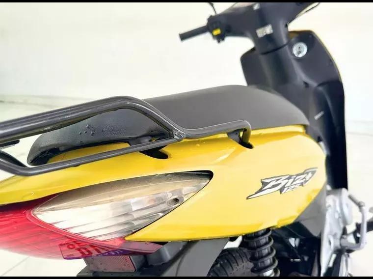 Honda Biz Amarelo 4