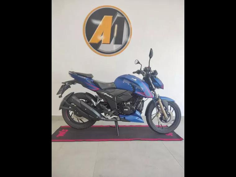 Dafra TVS Apache Azul 6