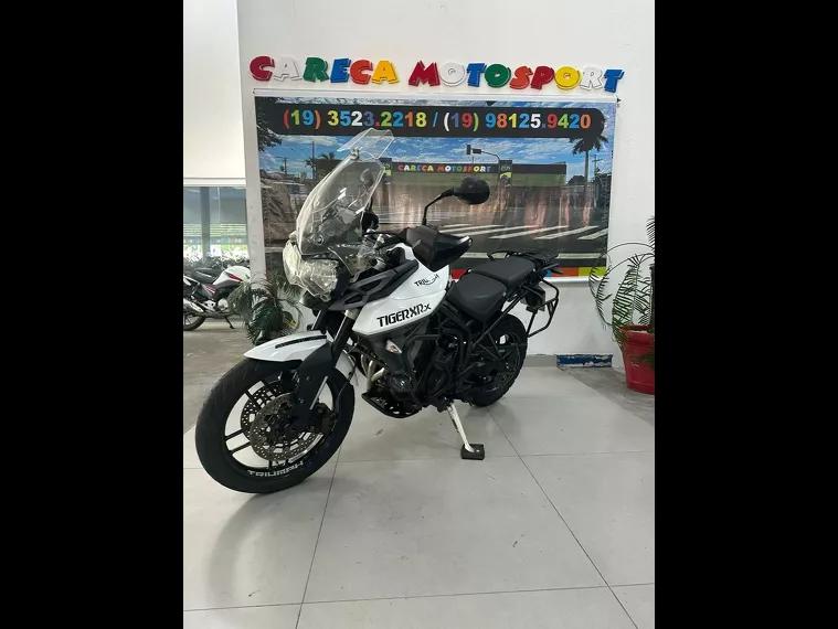 Triumph Tiger 800 Branco 20