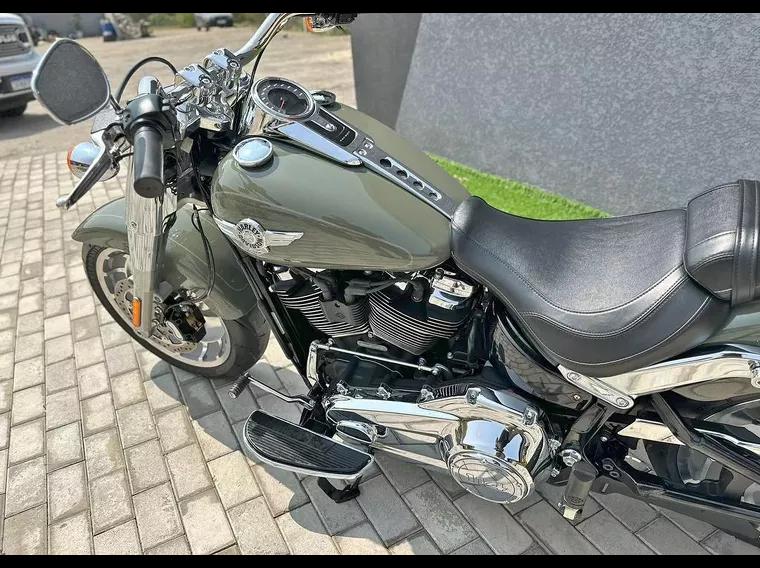 Harley-Davidson Fat Boy Verde 11