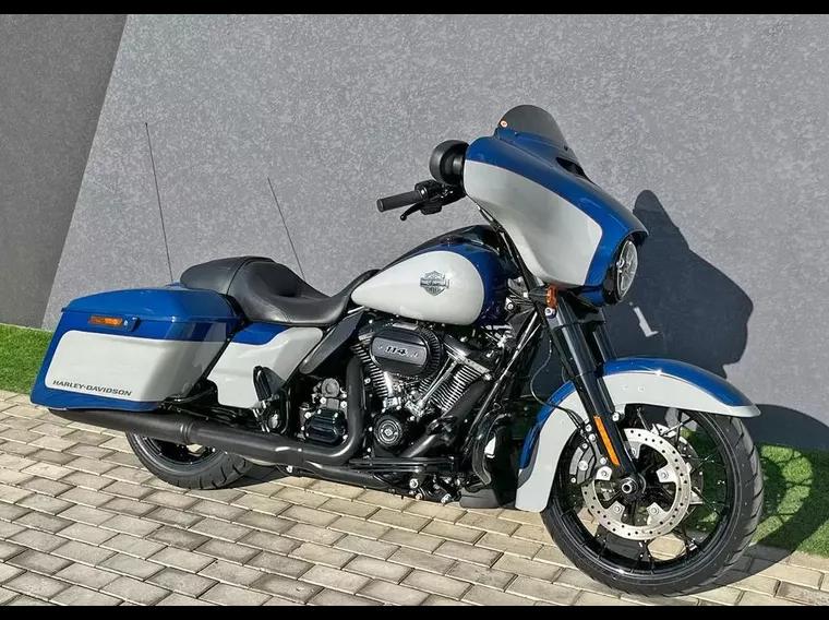 Harley-Davidson Street Glide Azul 8