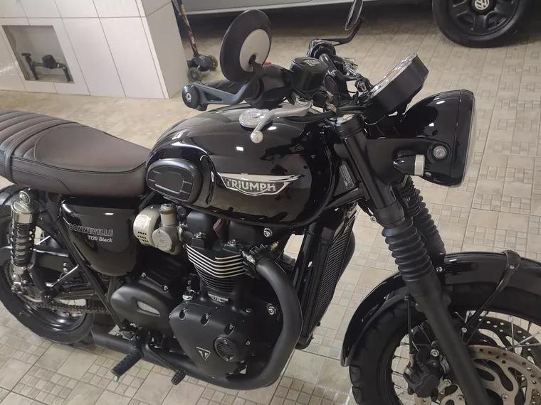 Triumph Bonneville Preto 1